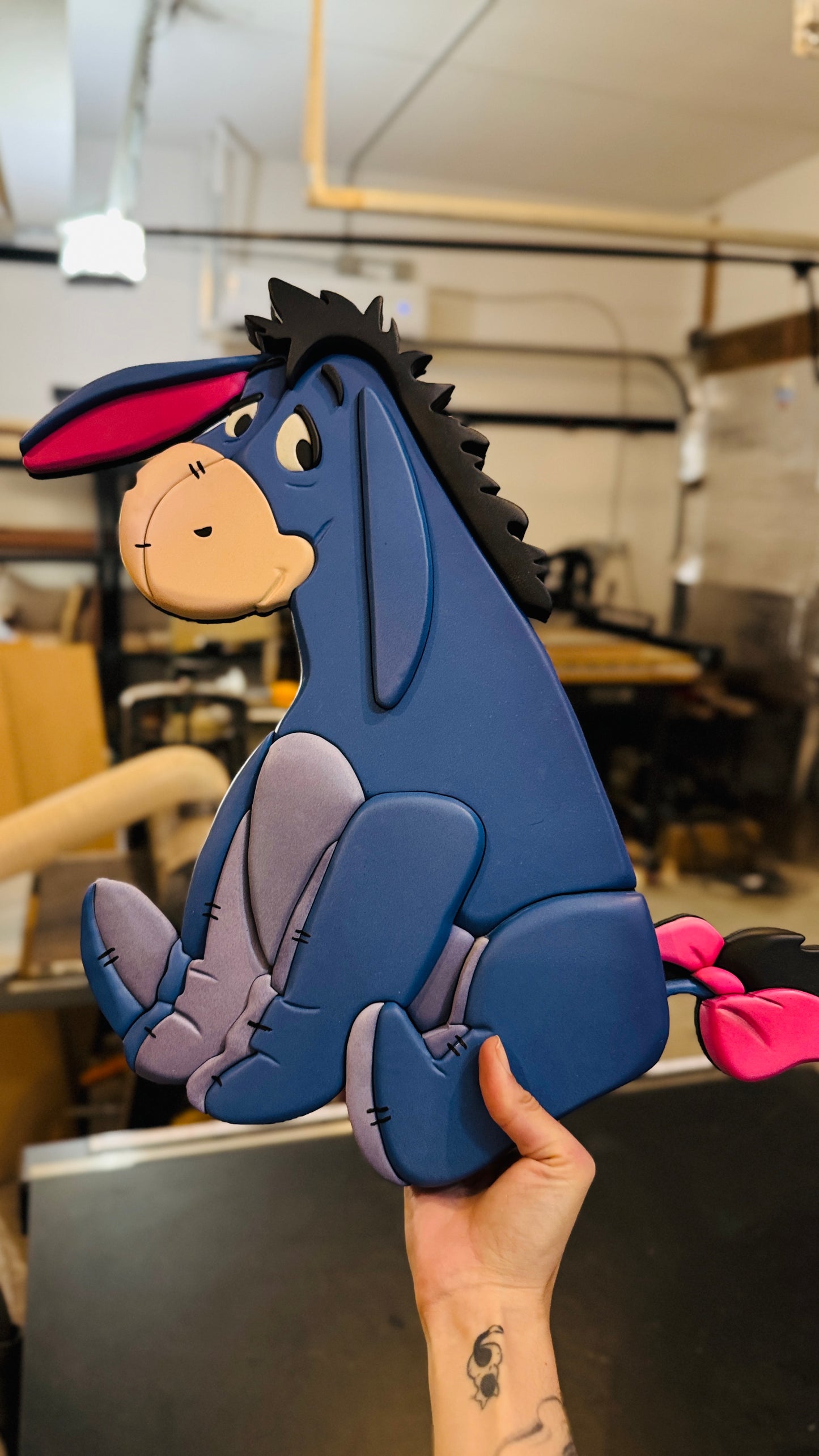 *MADE TO ORDER/PRE-ORDER* Handmade Eeyore Wall Hanging