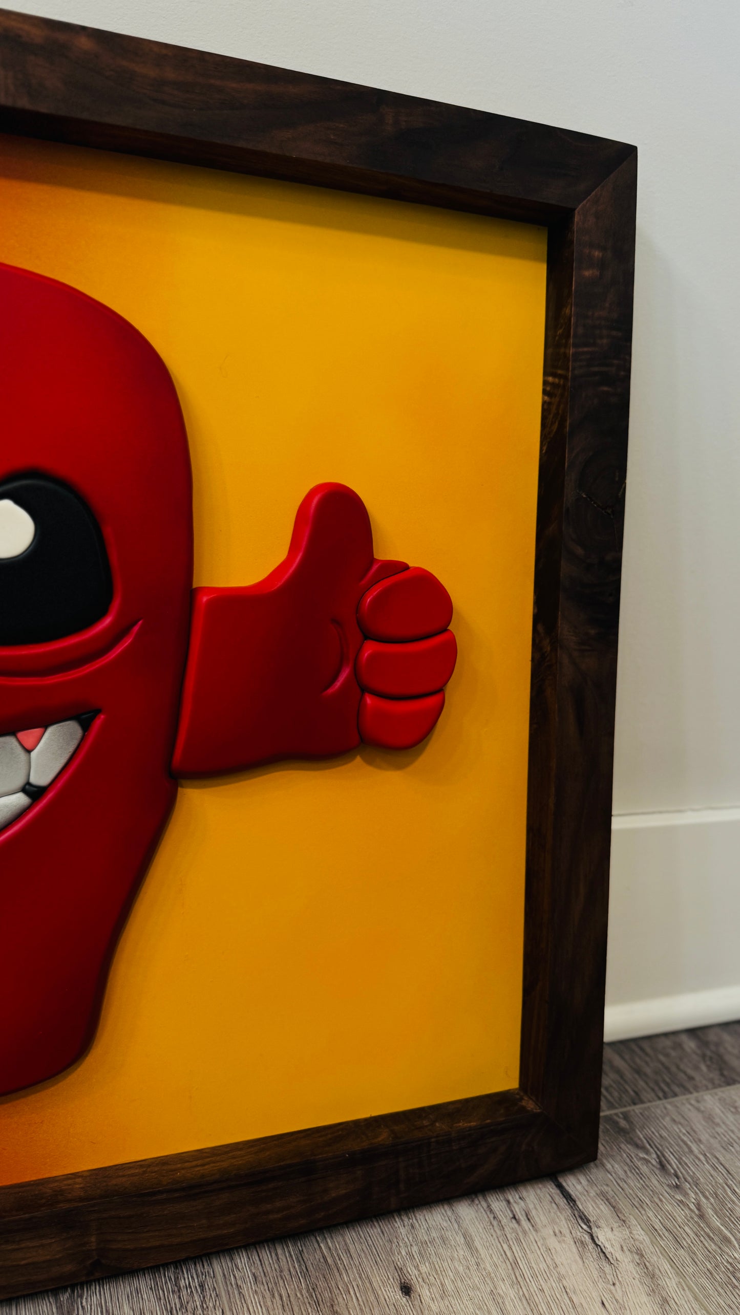 Super Meaty Handmade Sign