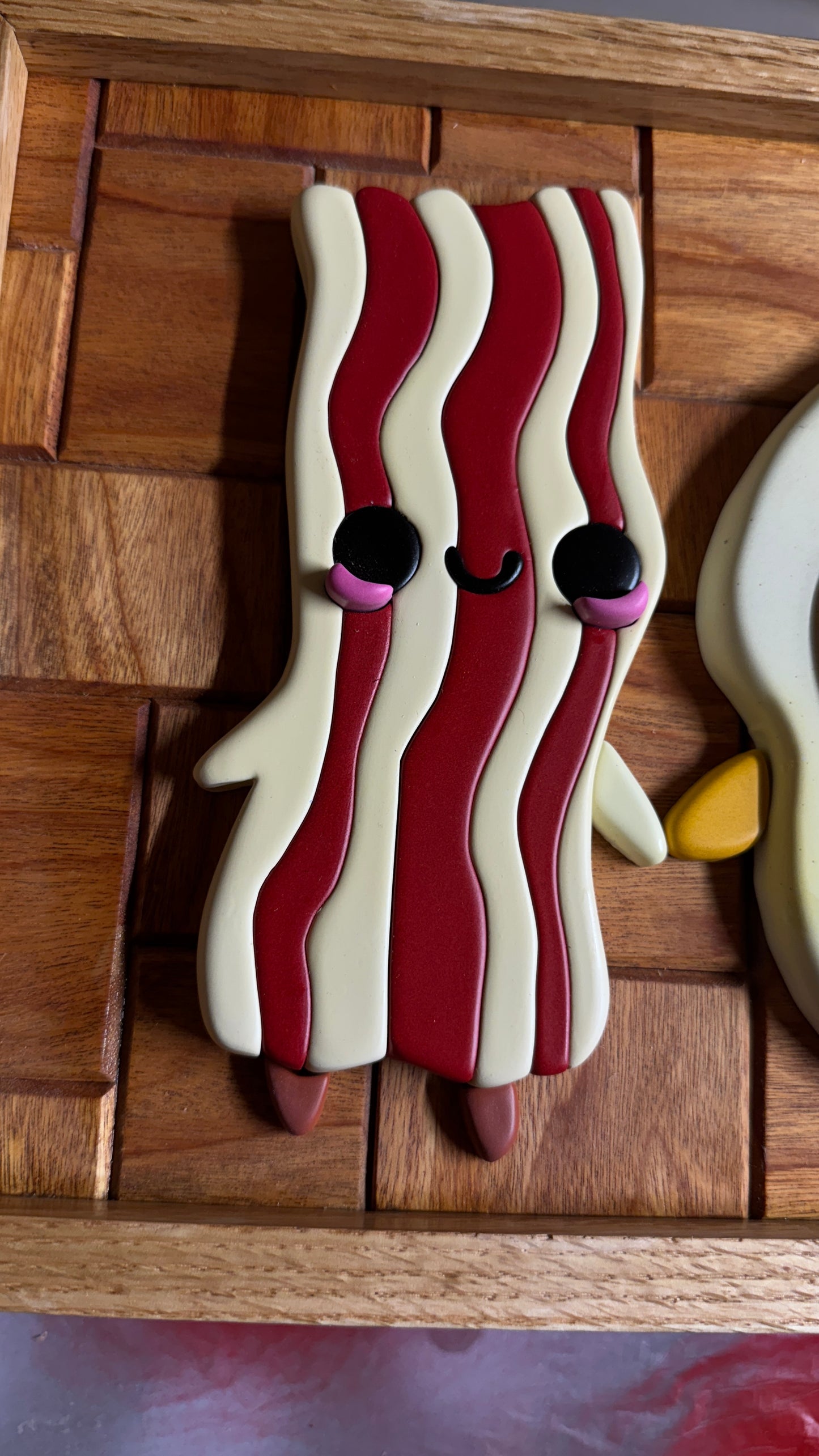 Bacon and Egg Besties Wall Decor