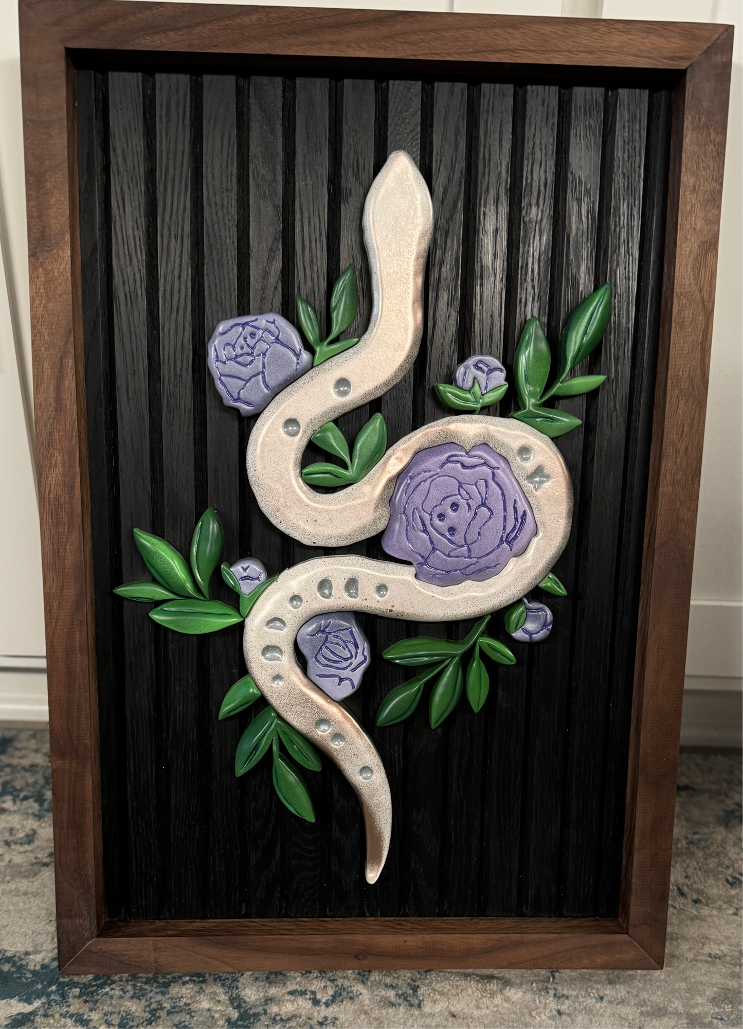 Tattoo Snake & Roses Home Decor