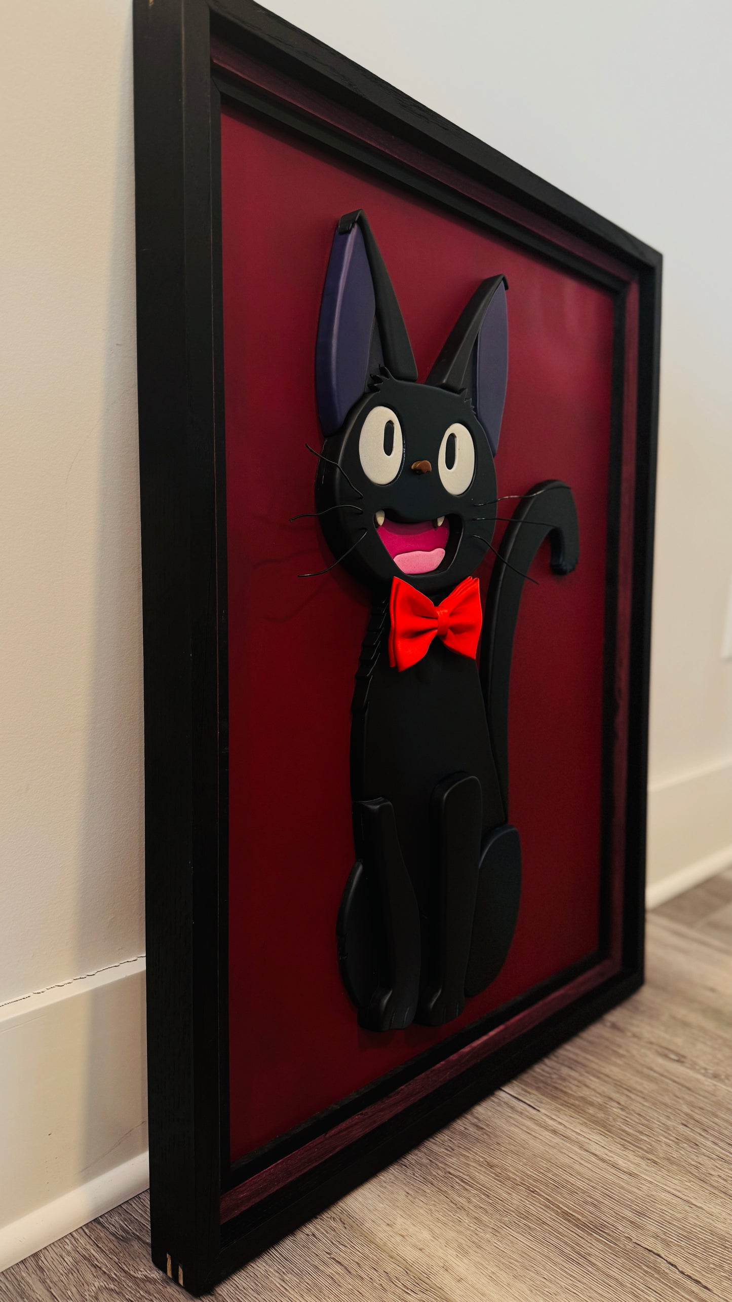 Cat with a Bow ❤️ Home Decor Sign