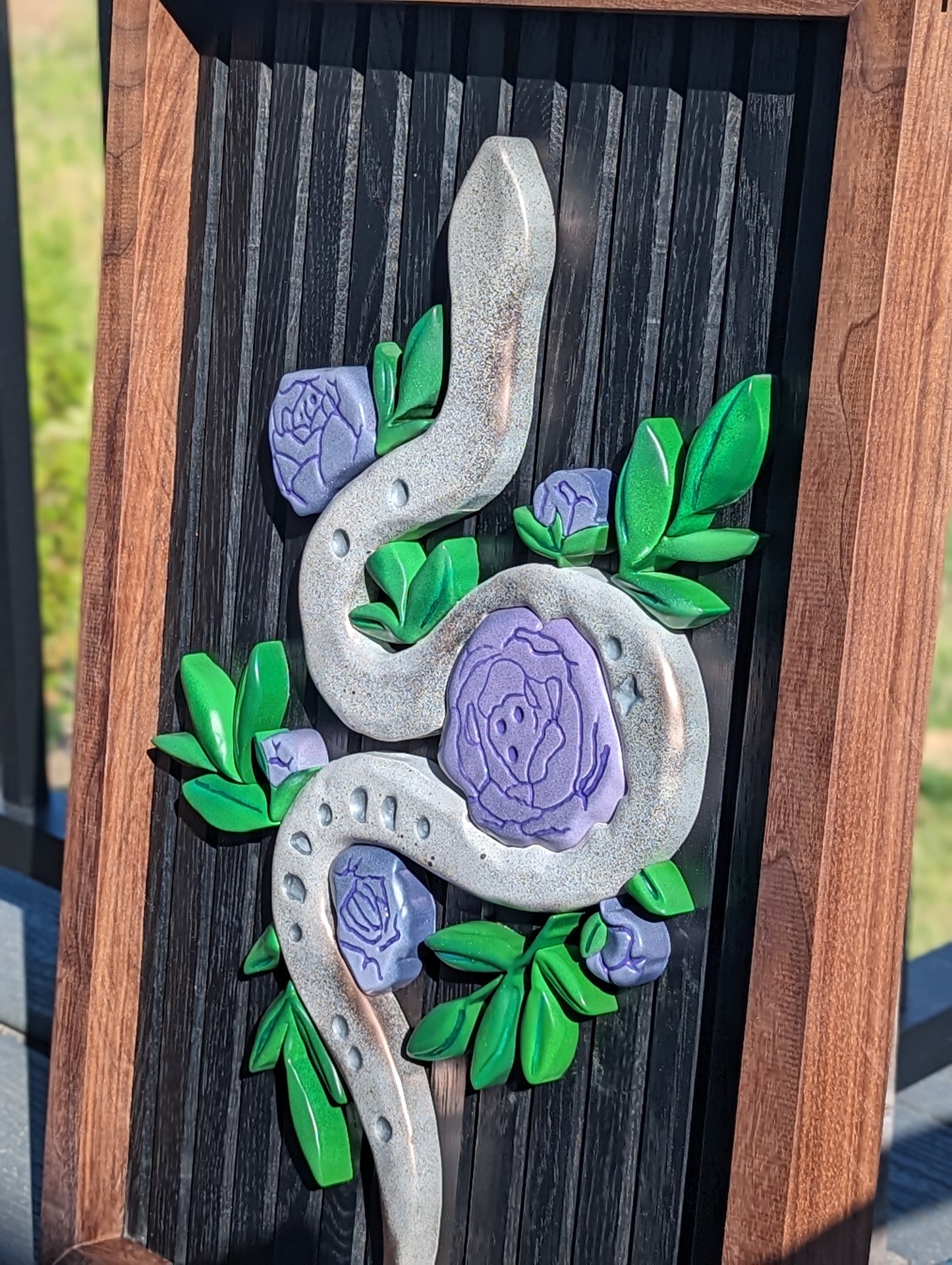 Tattoo Snake & Roses Home Decor