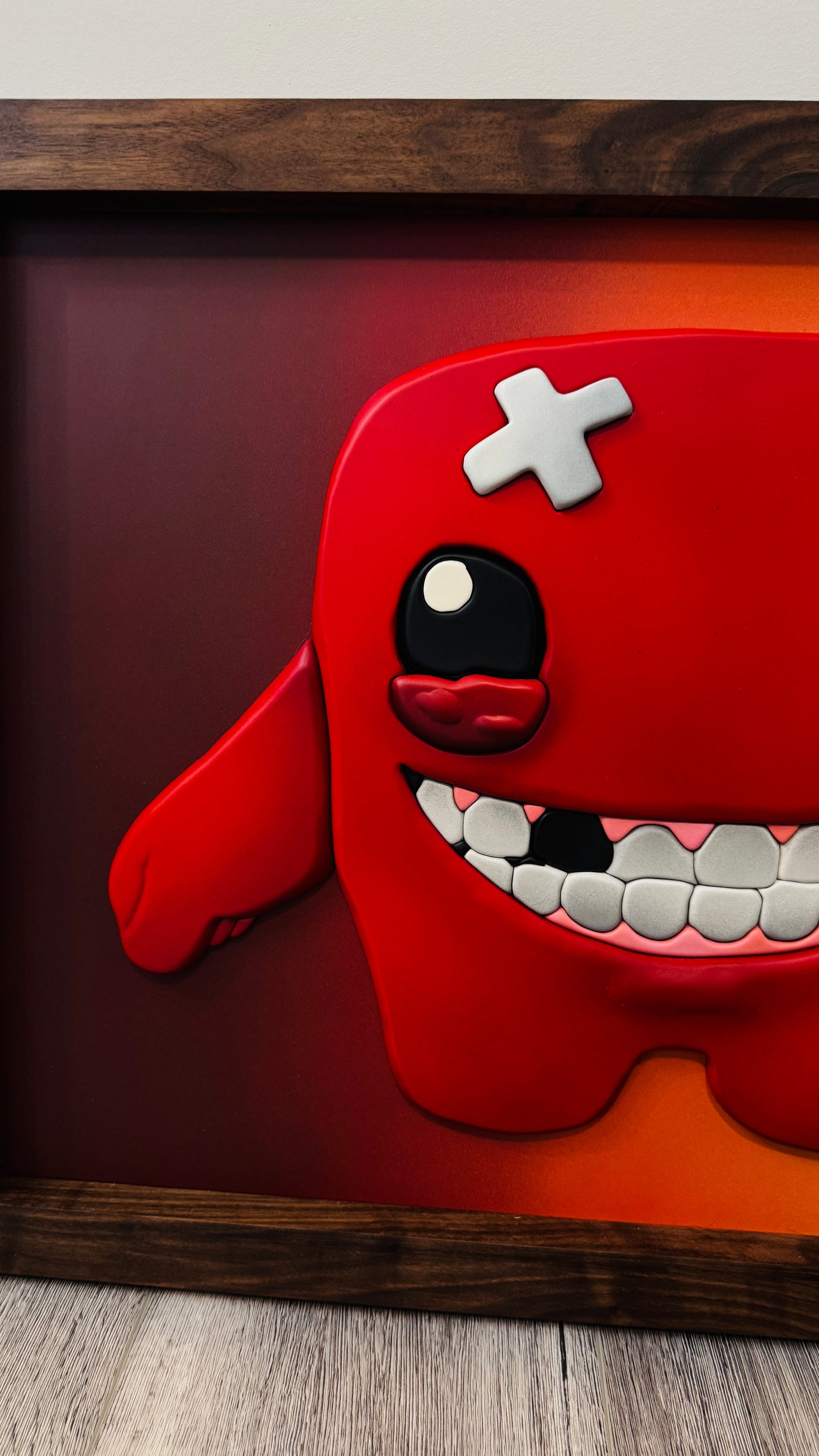 Super Meaty Handmade Sign