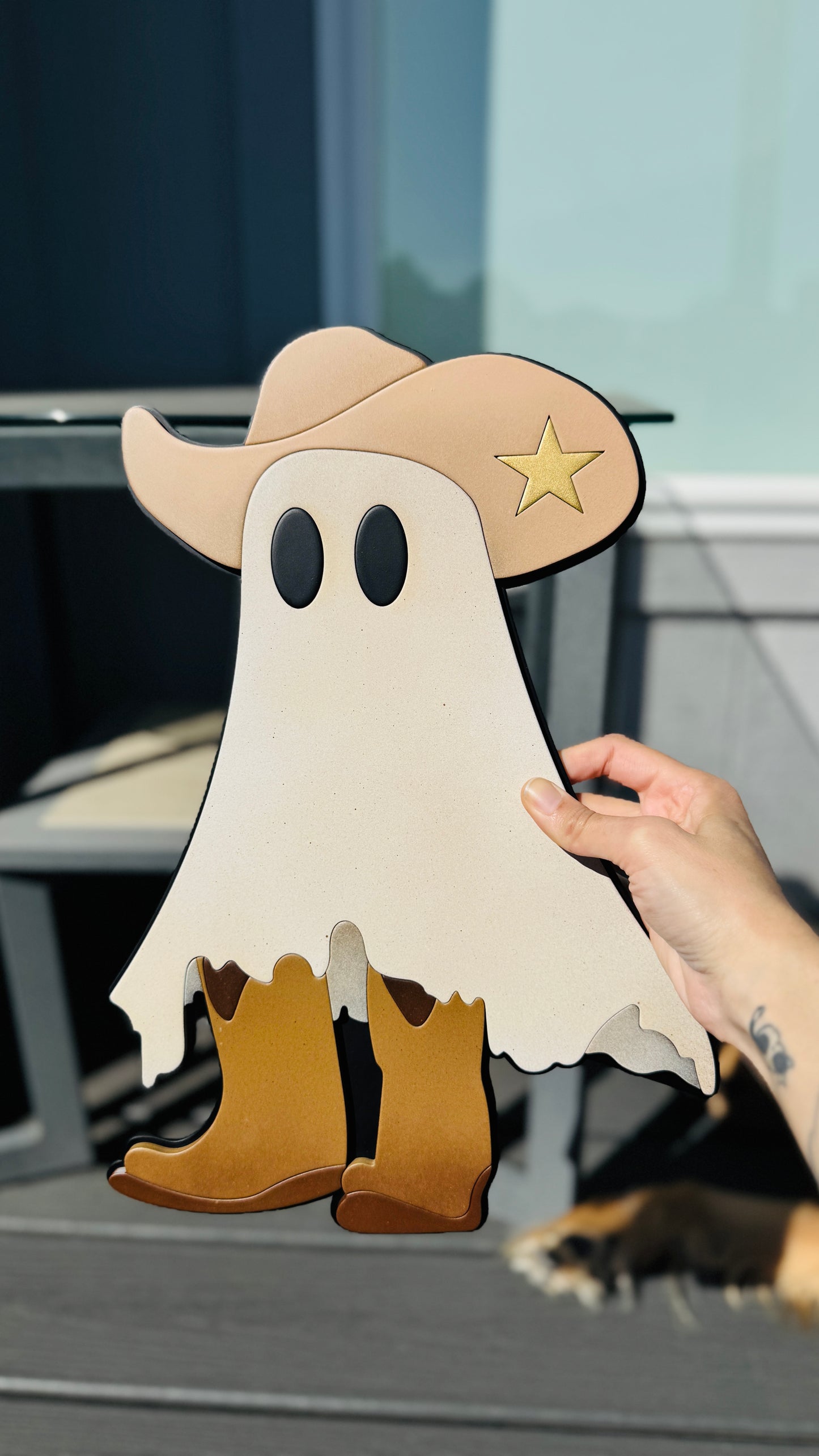 Cowboy Ghost Wall Decor