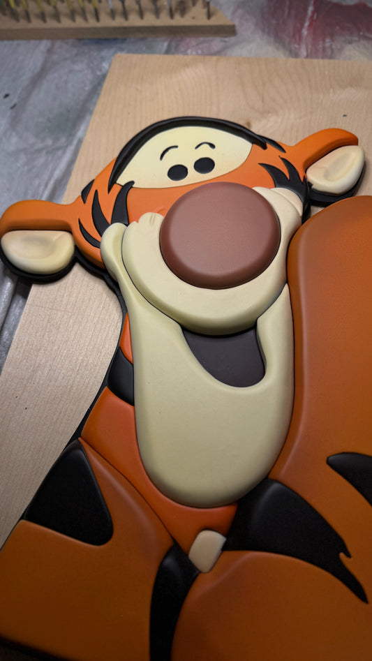 *MADE TO ORDER/PRE-ORDER* Handmade Tigger Wall Decor