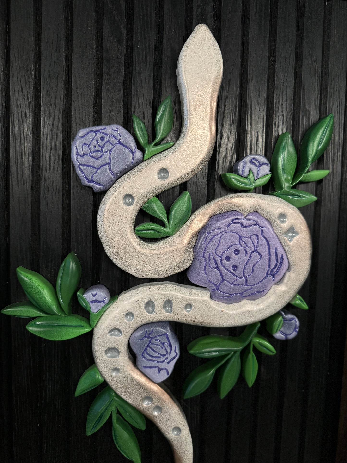 Tattoo Snake & Roses Home Decor