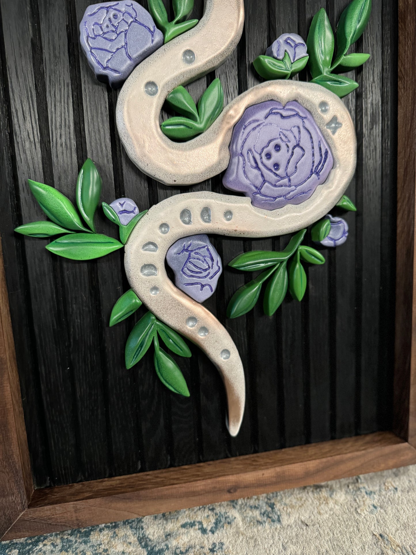 Tattoo Snake & Roses Home Decor