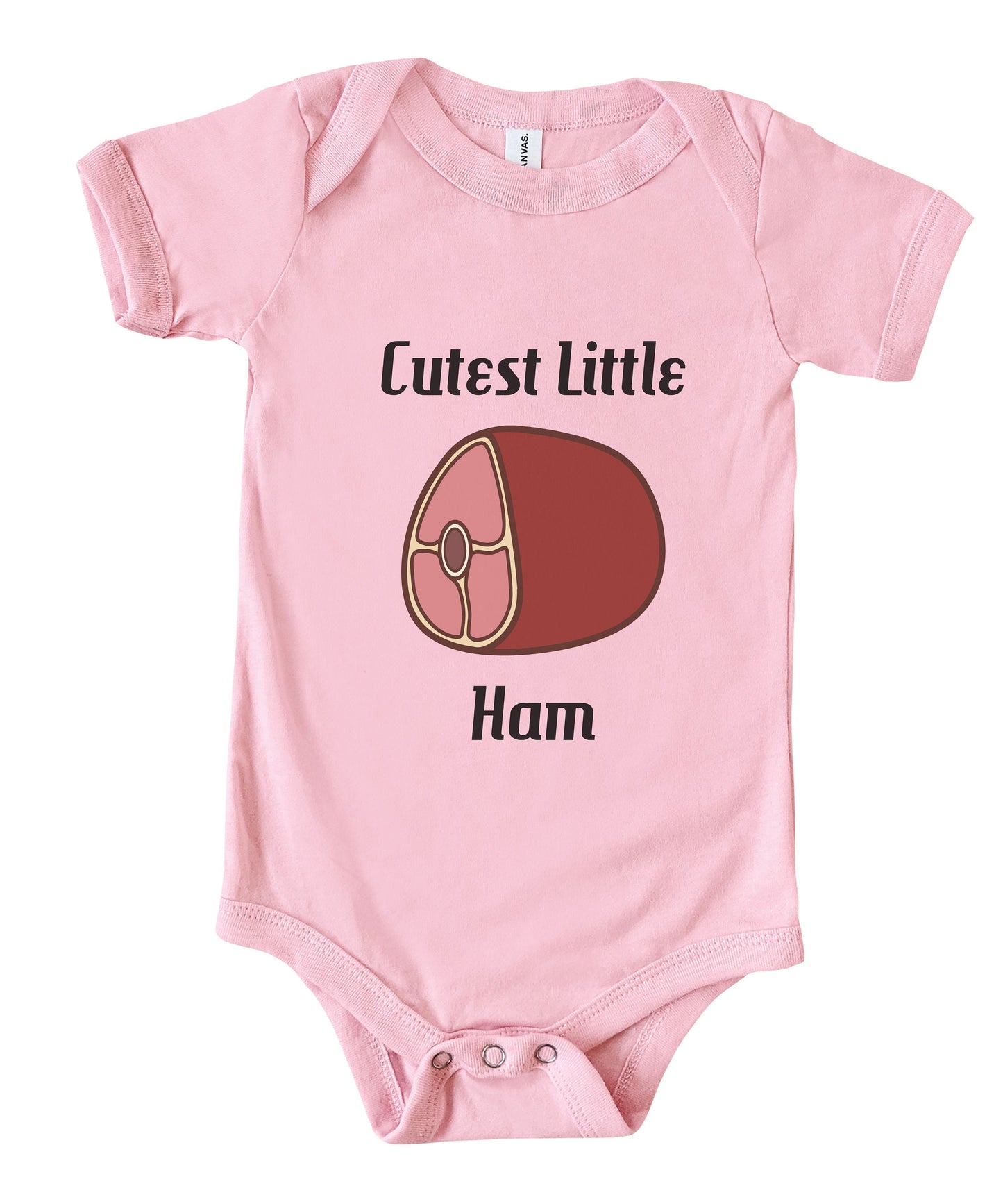Cutest Little Ham One Piece Baby Bodysuit