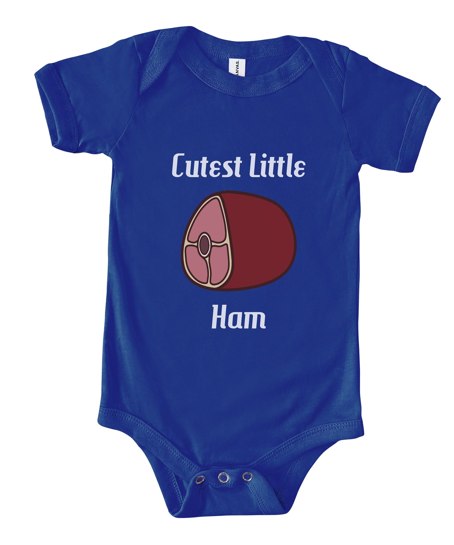 Cutest Little Ham One Piece Baby Bodysuit