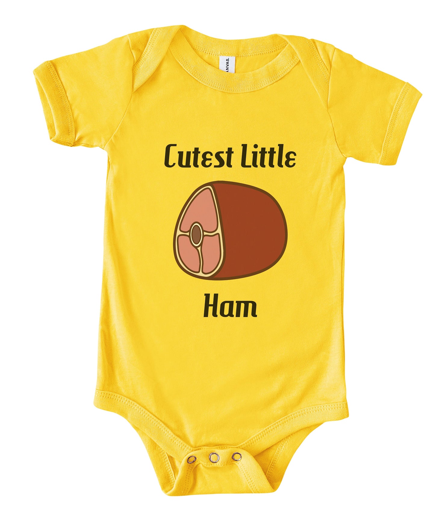 Cutest Little Ham One Piece Baby Bodysuit