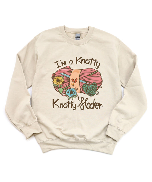 Knotty Hooker Knitting and Crochet Hoodies & Sweaters