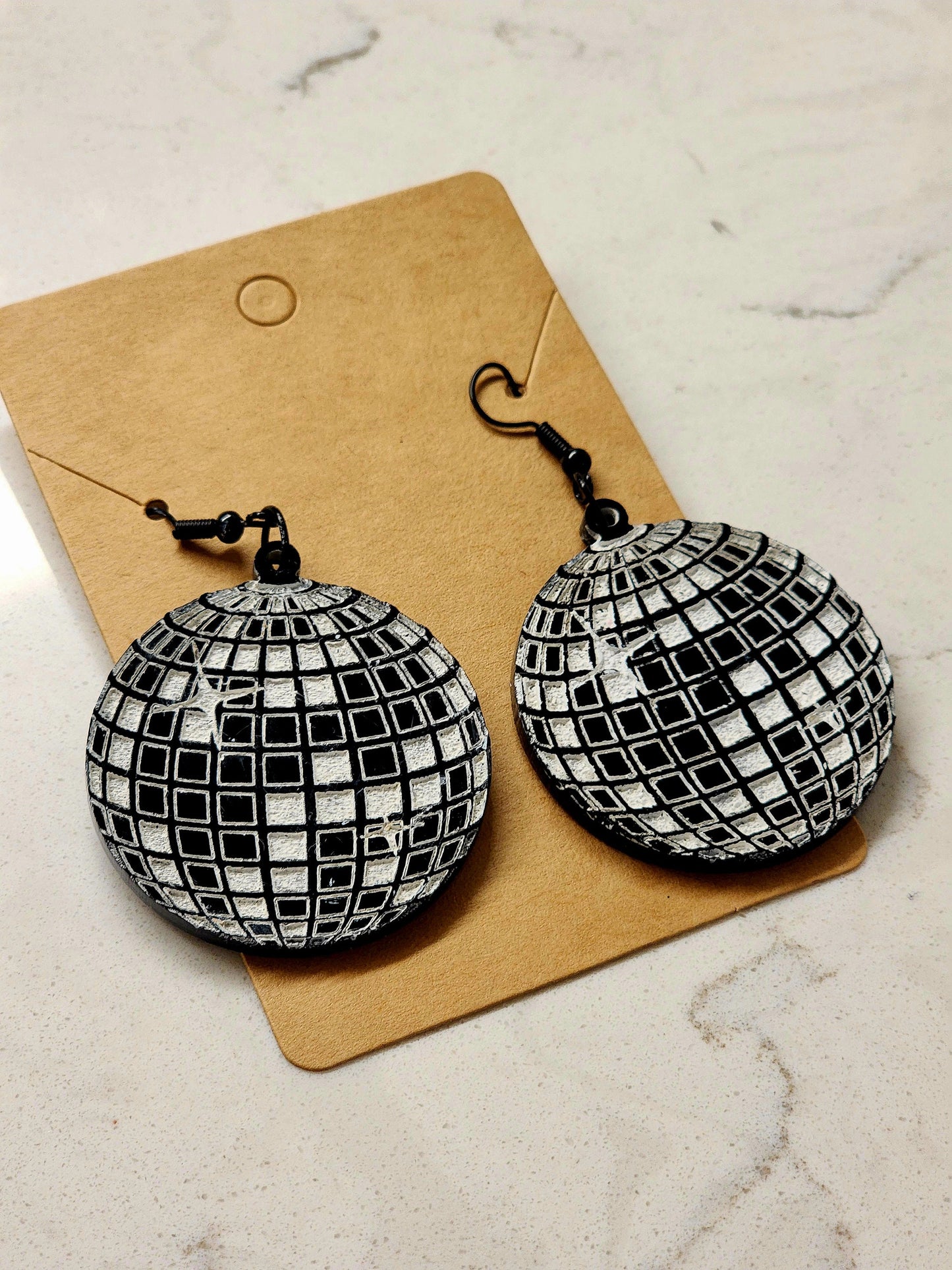 Disco Ball Earrings
