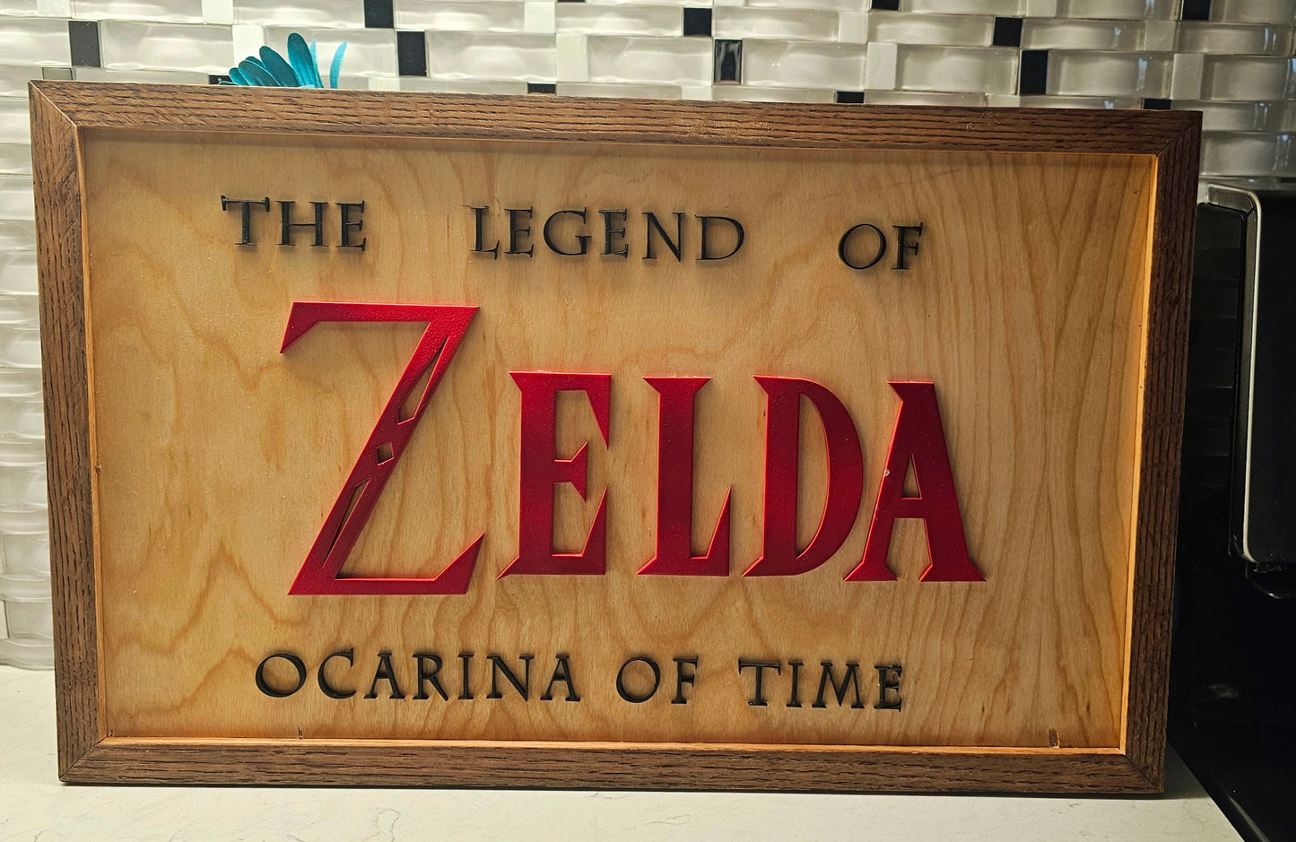 The Classic Game, a Legend Handmade Wooden Sign