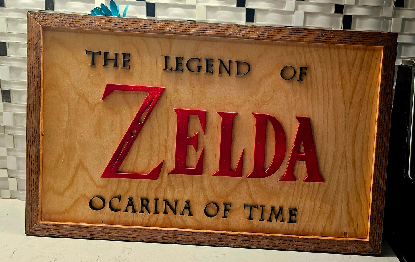 The Classic Game, a Legend Handmade Wooden Sign