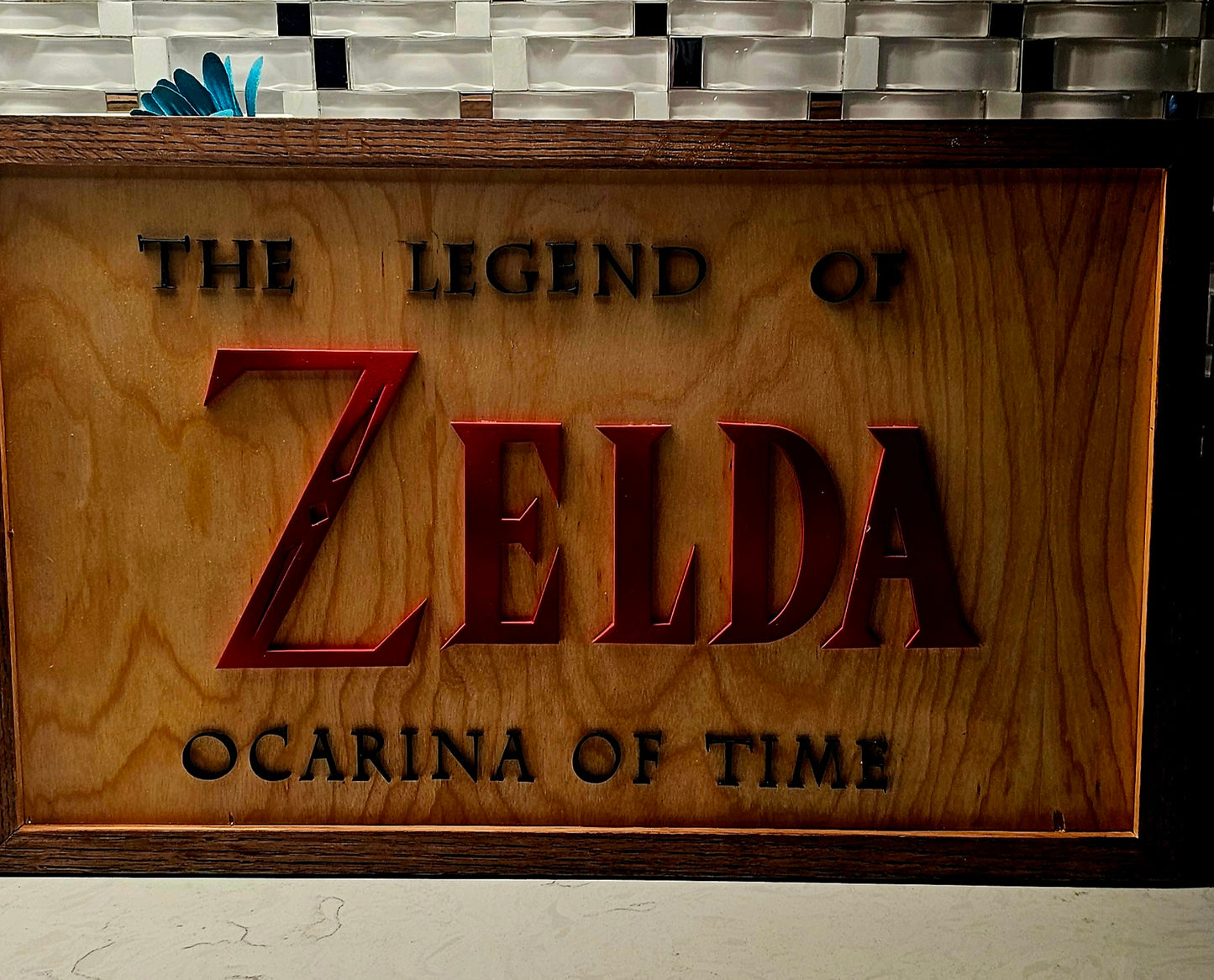 The Classic Game, a Legend Handmade Wooden Sign