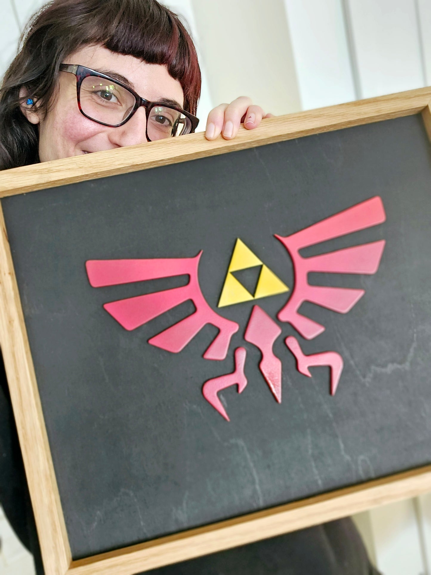 Hylian Crest The Legend Handmade Wooden Wall Decor