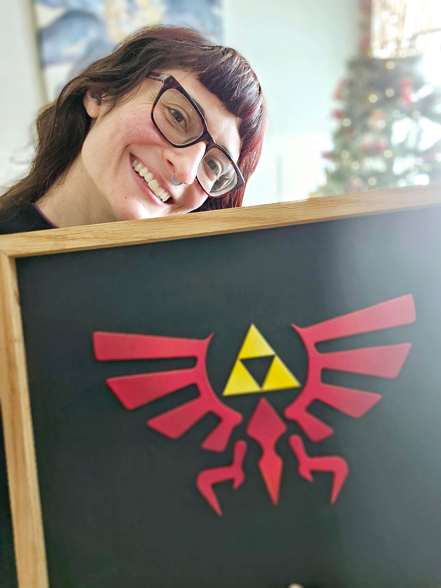 Hylian Crest The Legend Handmade Wooden Wall Decor