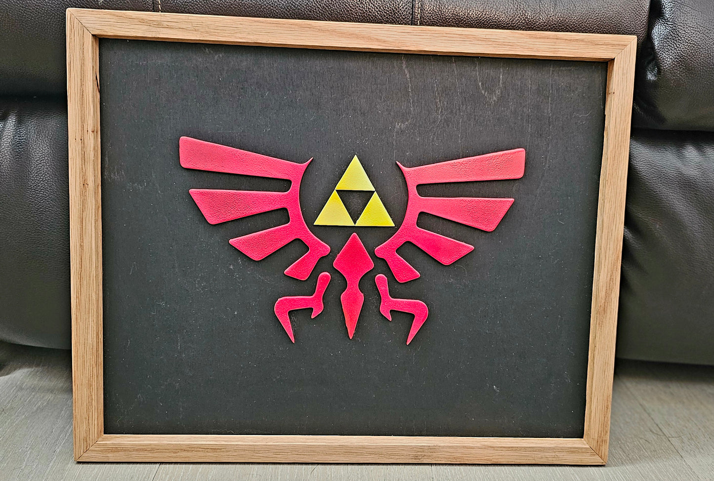 Hylian Crest The Legend Handmade Wooden Wall Decor