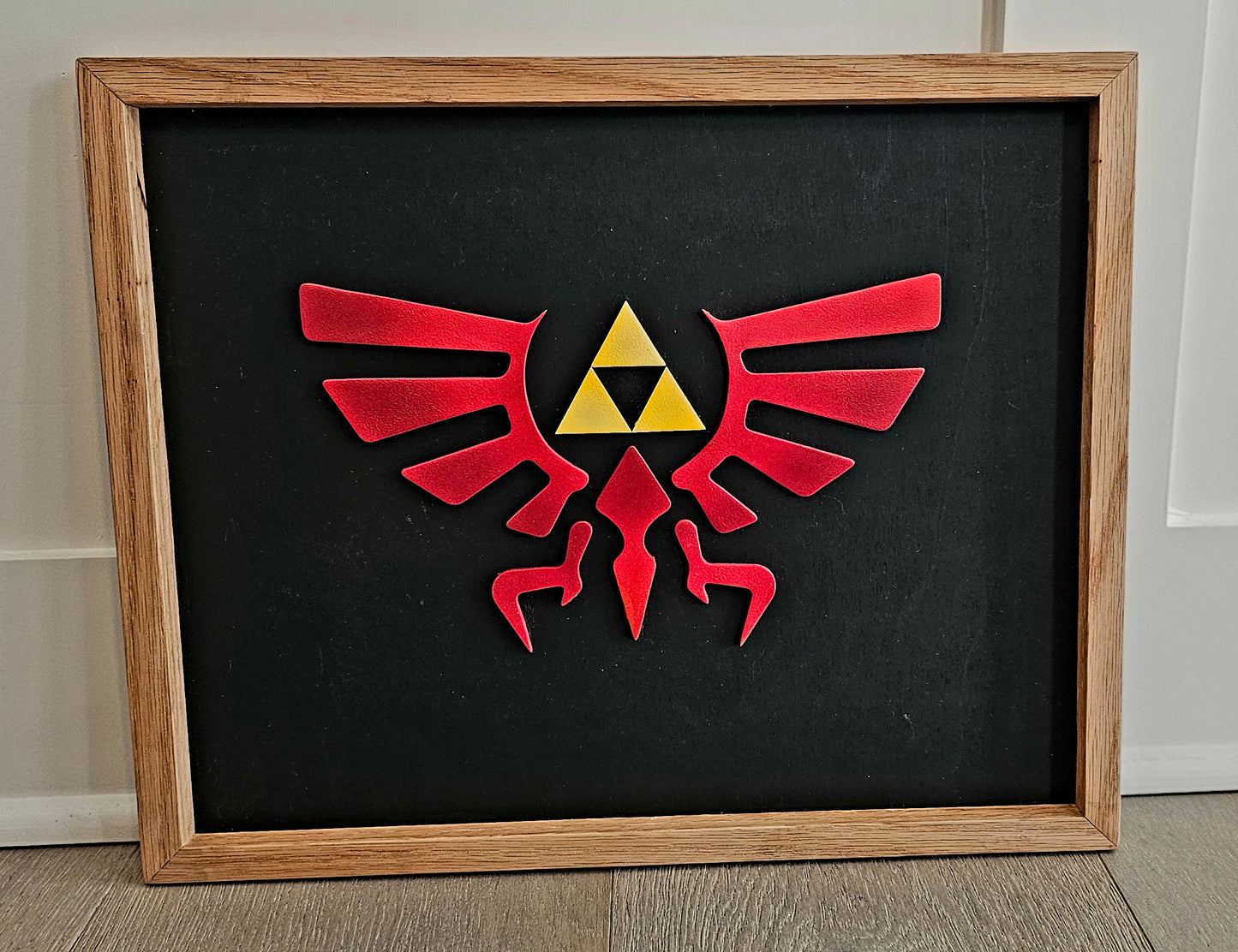 Hylian Crest The Legend Handmade Wooden Wall Decor