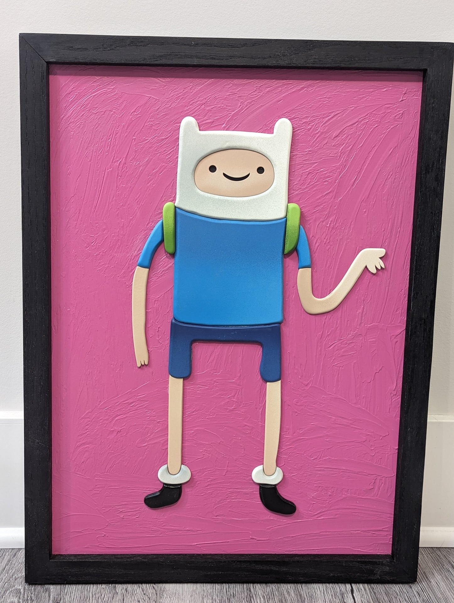 The Noodly Arm Human in Pink Wall Decor