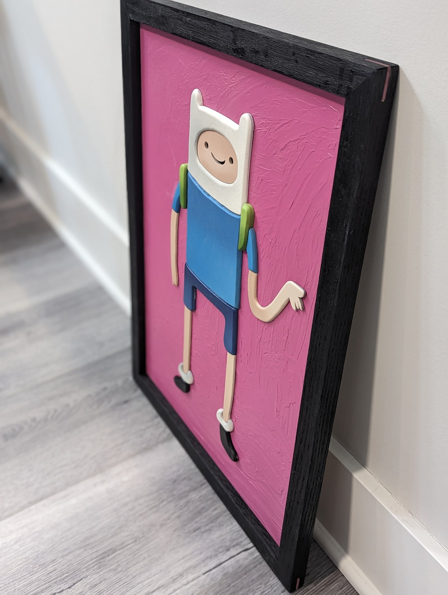 The Noodly Arm Human in Pink Wall Decor