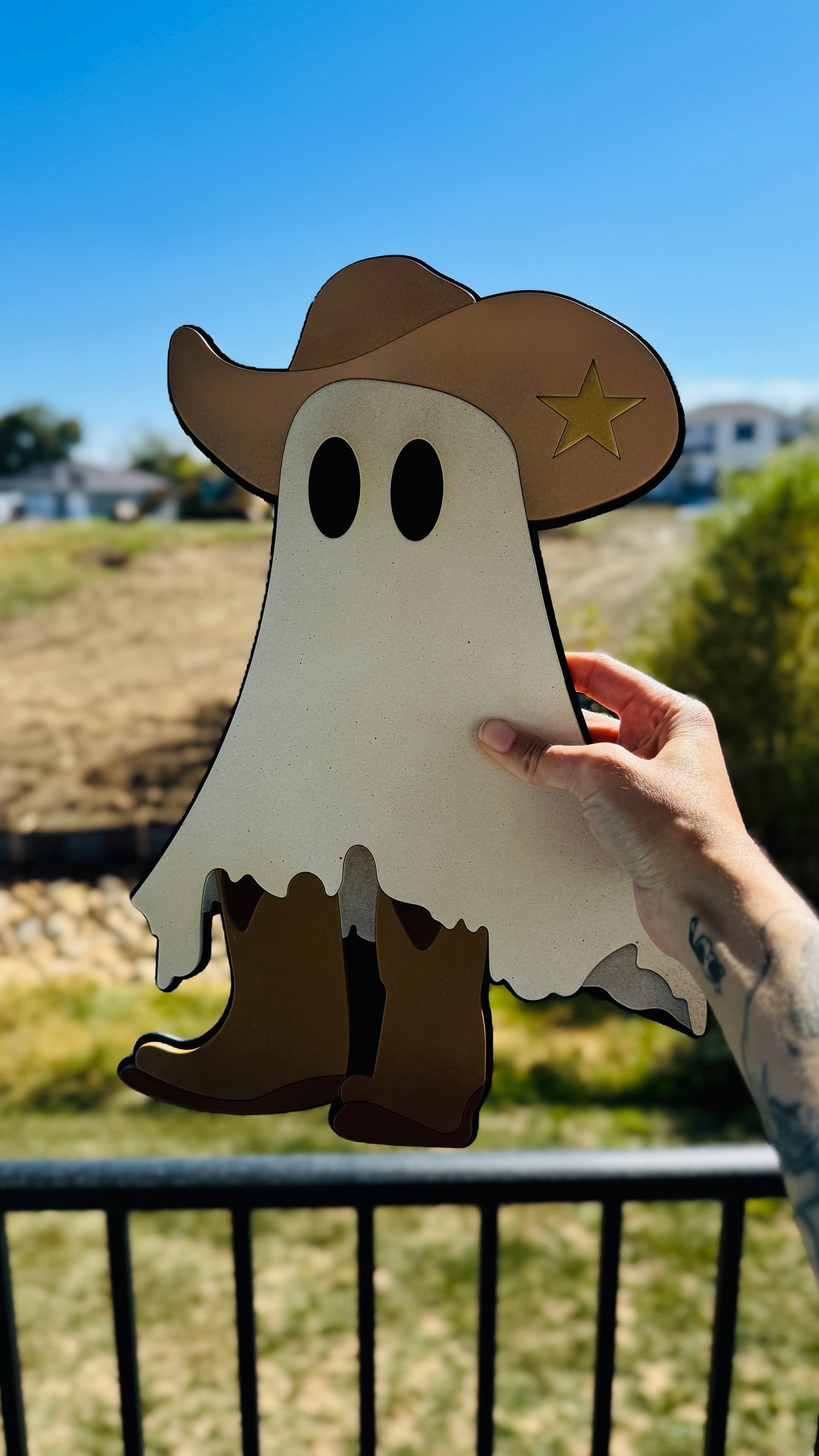 Cowboy Ghost Wall Decor