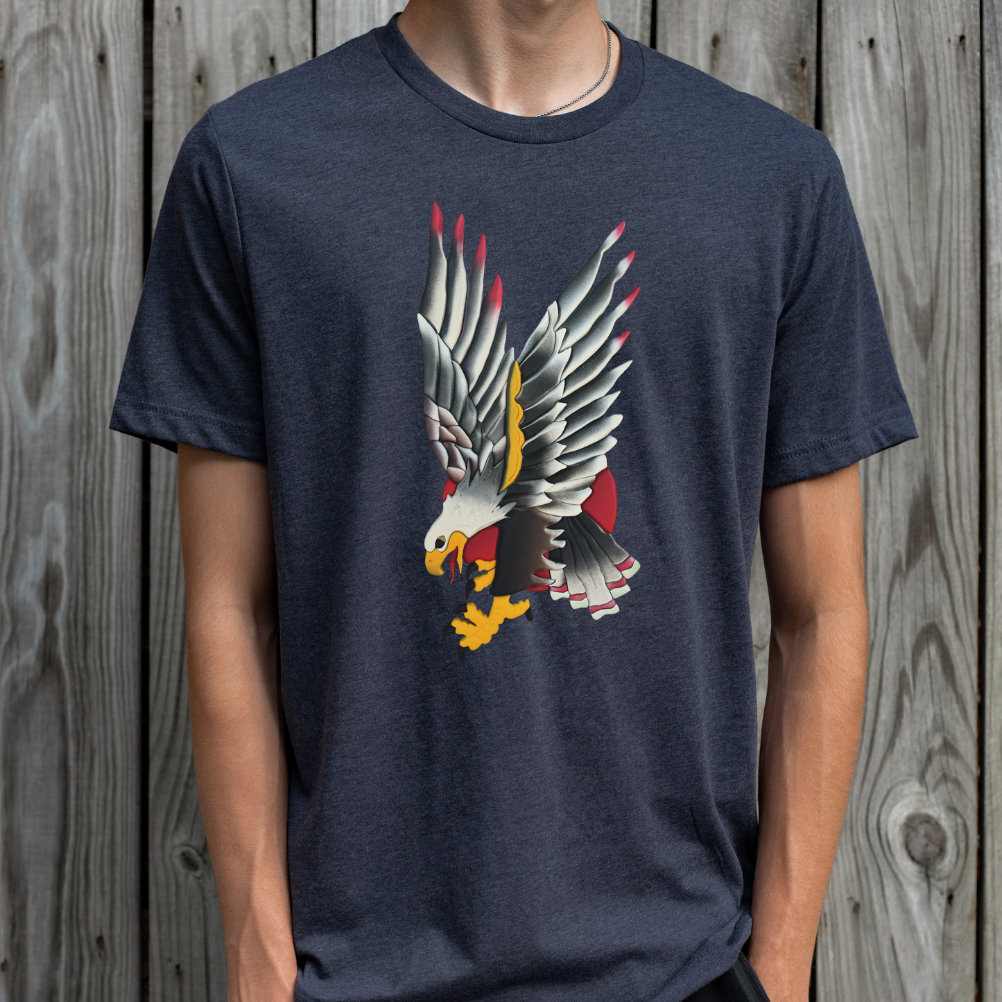 The Eagle KC Exclusive Wood Art Tees