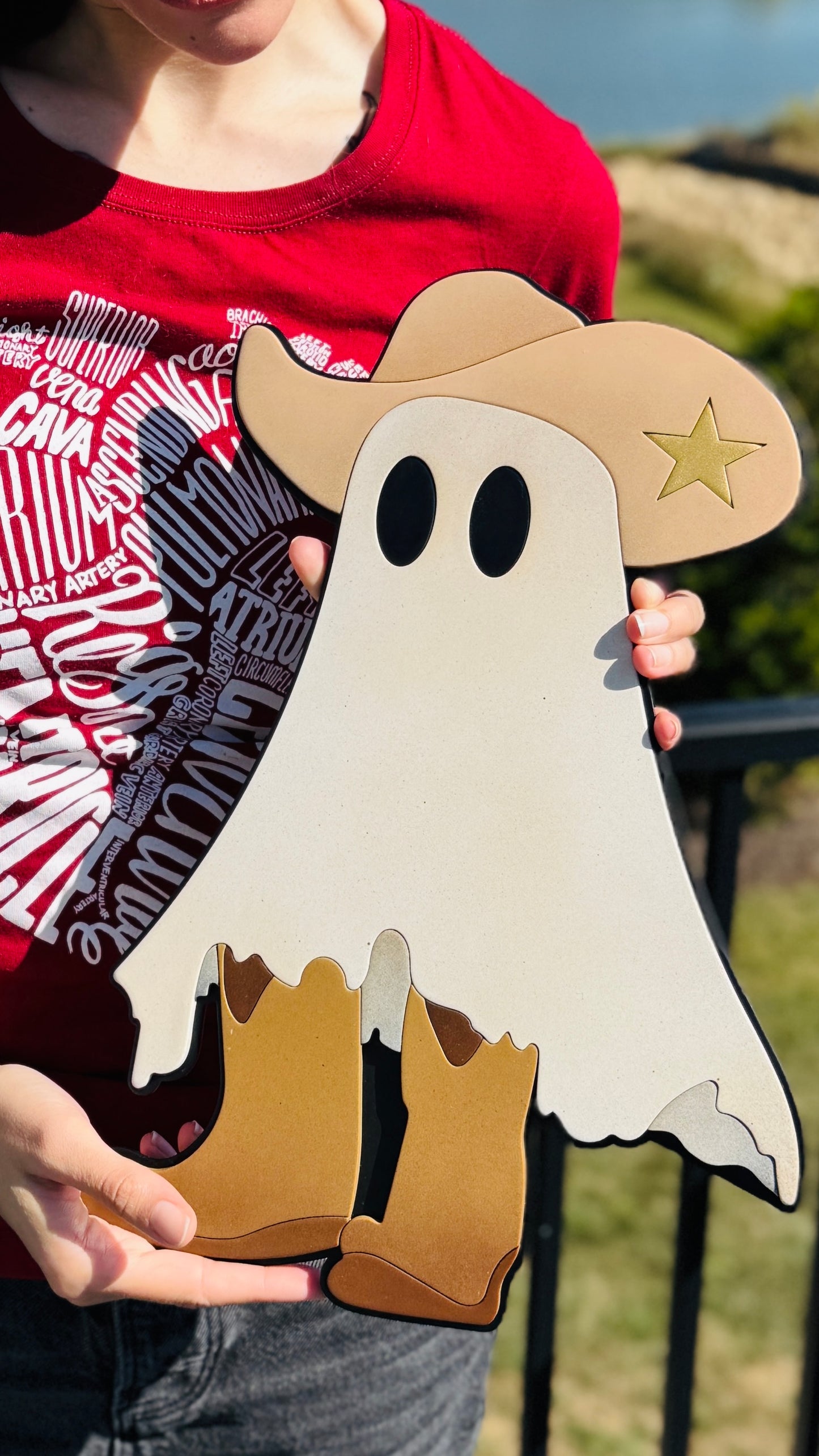 Cowboy Ghost Wall Decor