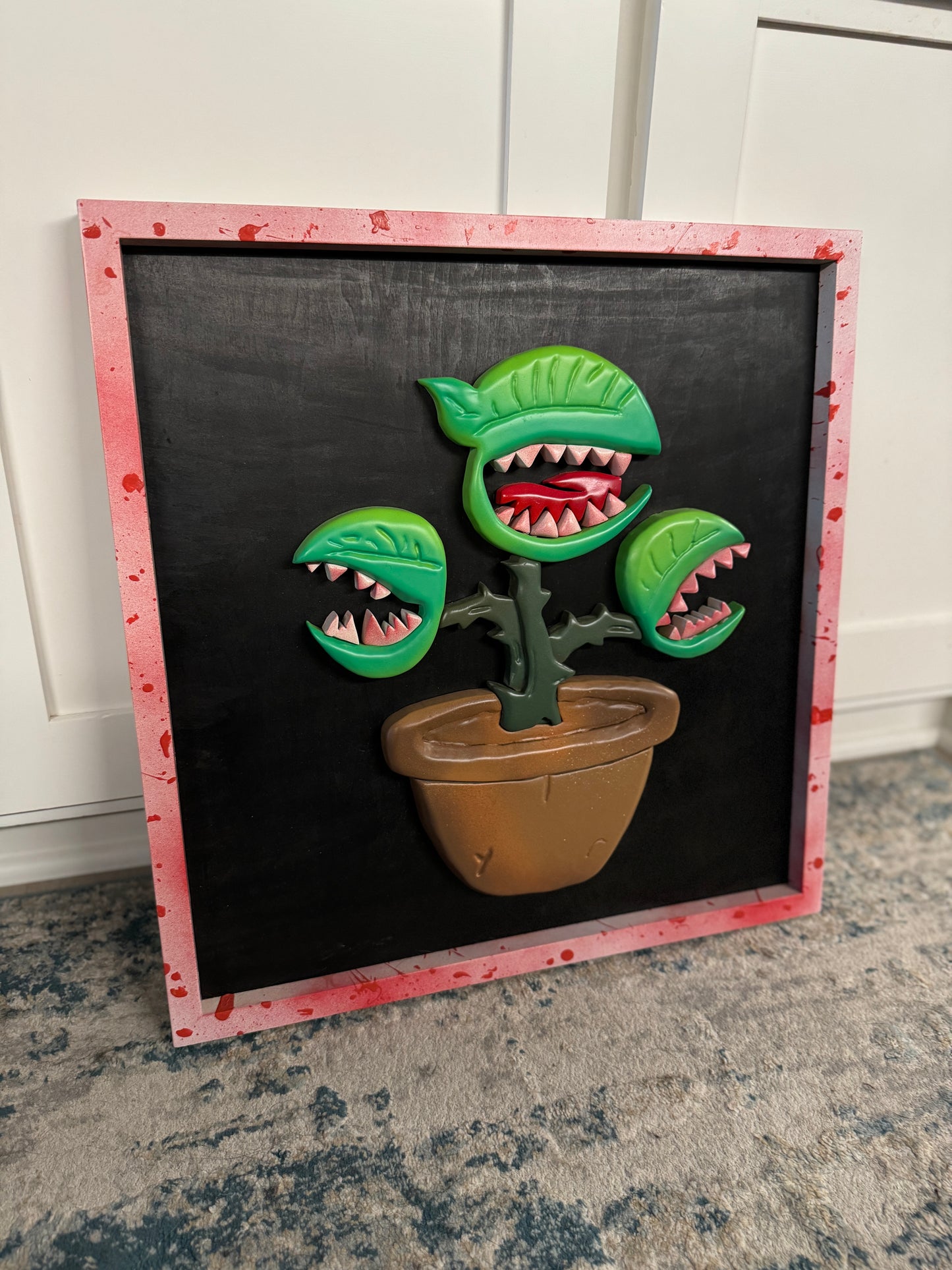 Venus Flytrap Handmade Wall Art