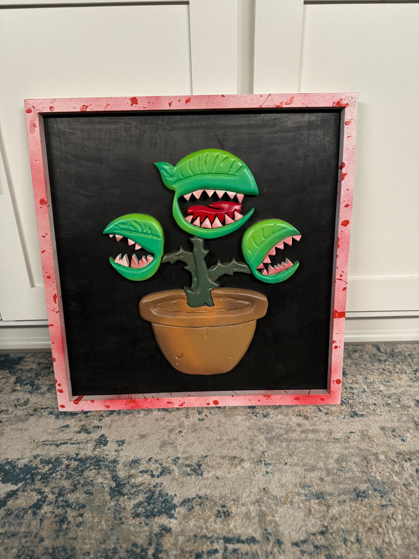 Venus Flytrap Handmade Wall Art