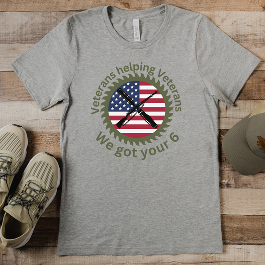 Veterans Helping Veterans Collab - We Got Your 6 - Official Merchandise & Collab