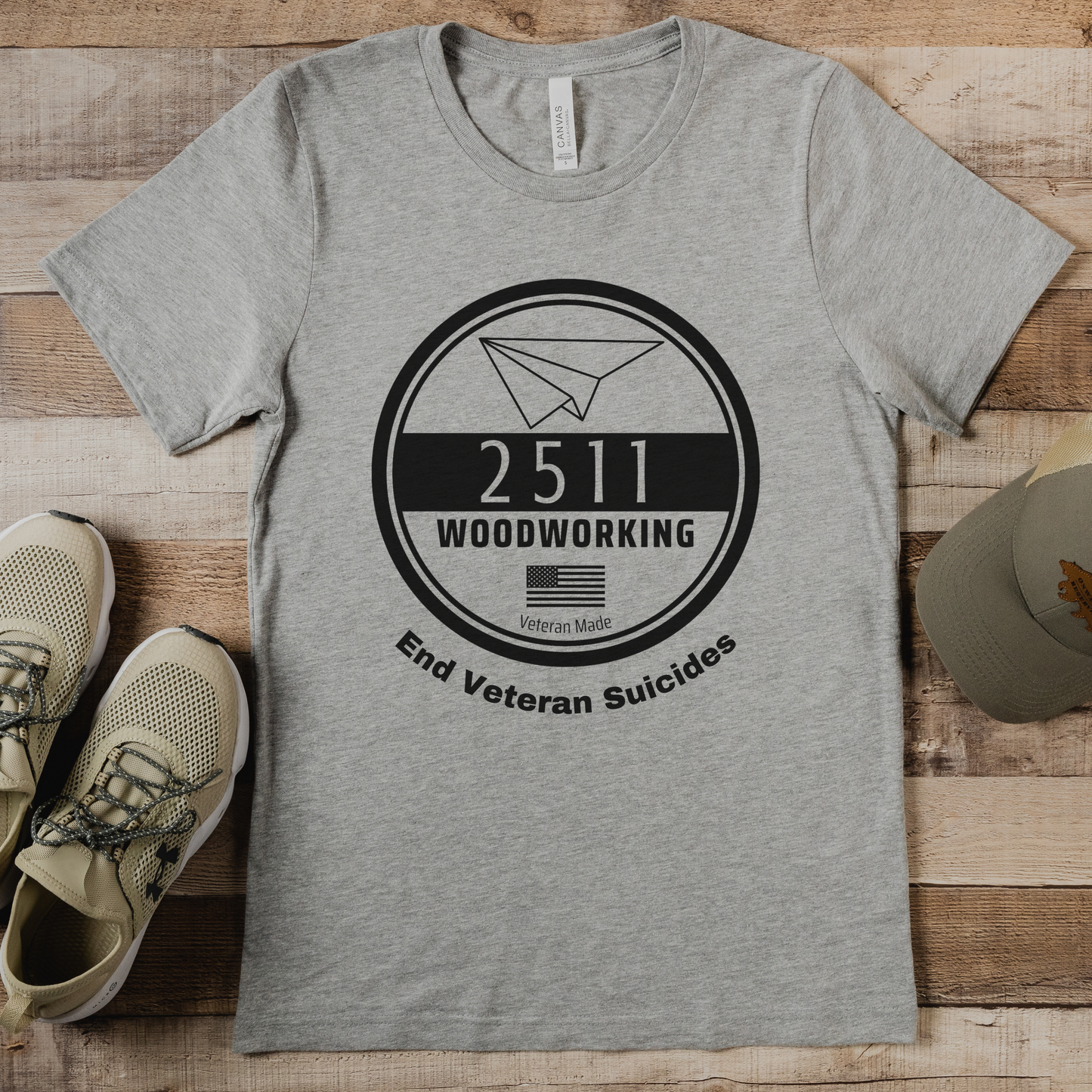 2511 Woodworking & End Veteran Suicide Collab - Official Merch