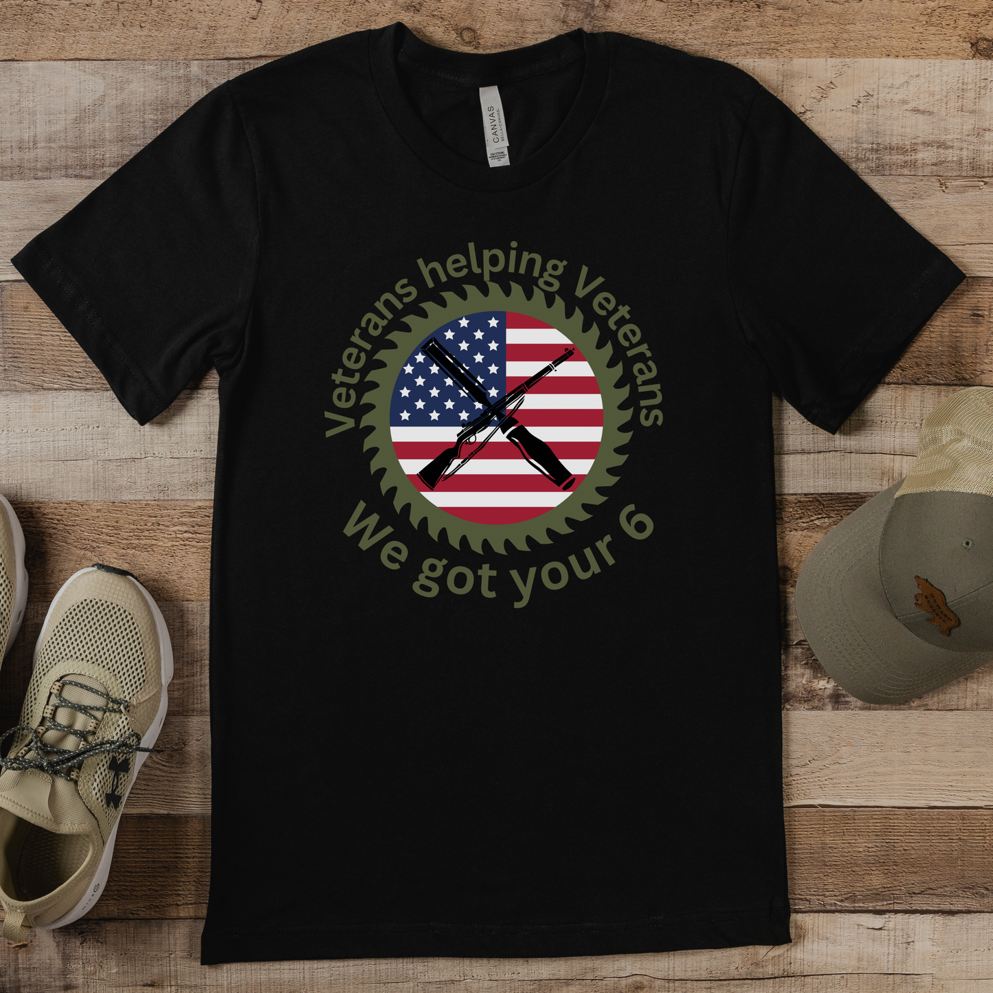 Veterans Helping Veterans Collab - We Got Your 6 - Official Merchandise & Collab