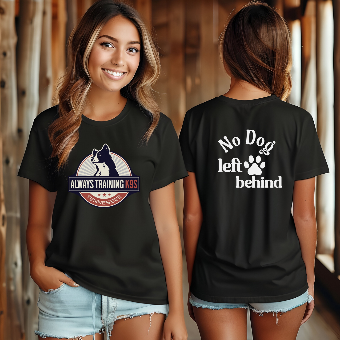 Always Training K9s Collab Tees (Official Merchandise)