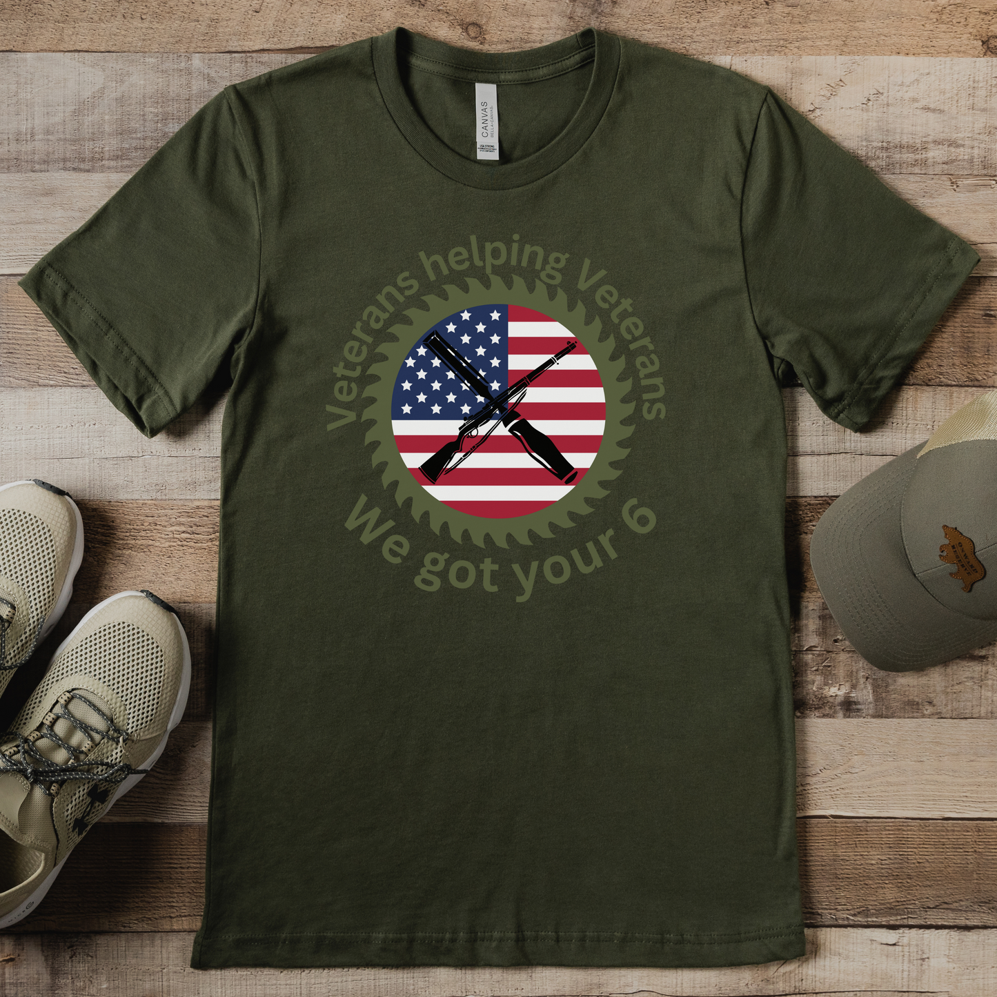 Veterans Helping Veterans Collab - We Got Your 6 - Official Merchandise & Collab