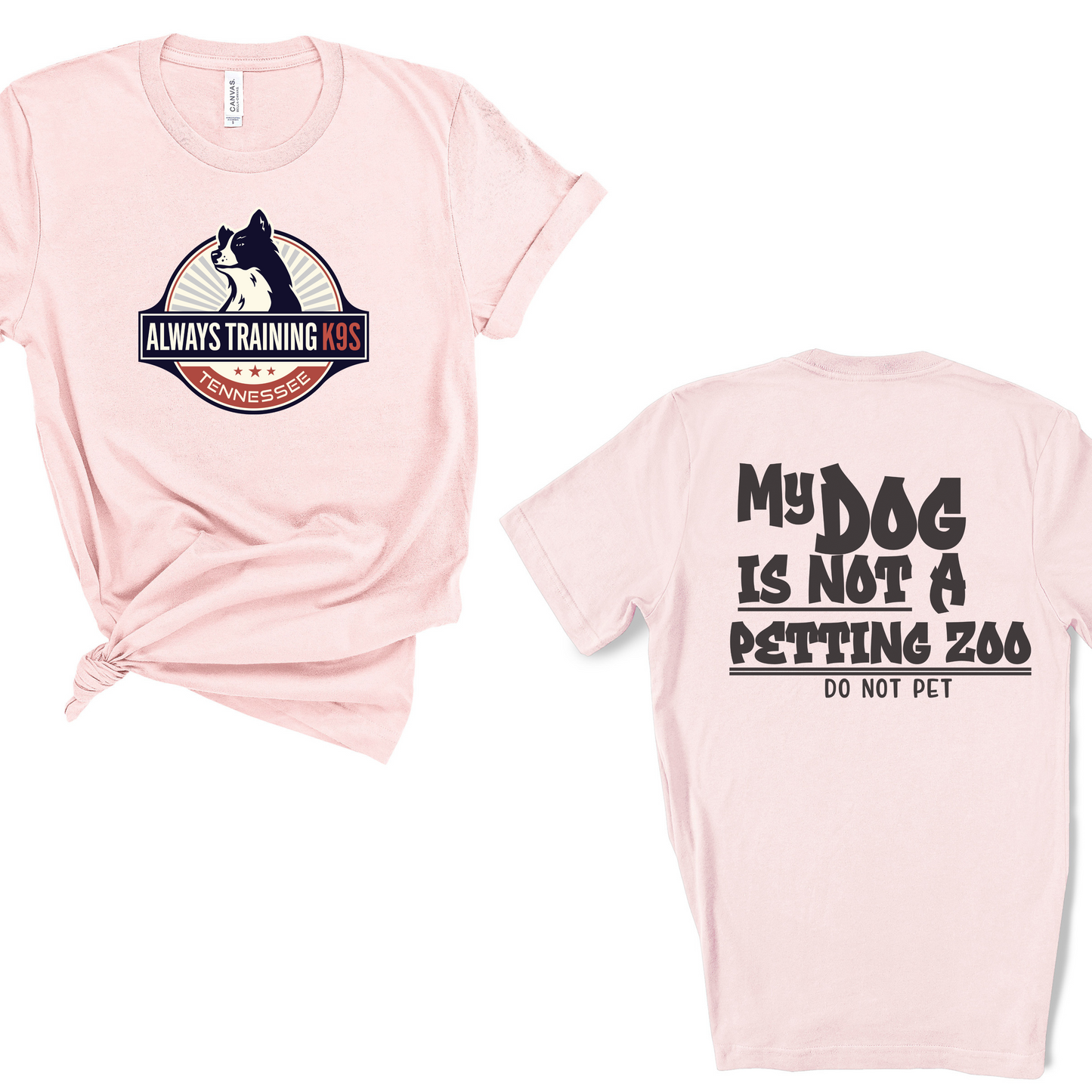 Always Training K9s Collab Tees (Official Merchandise)