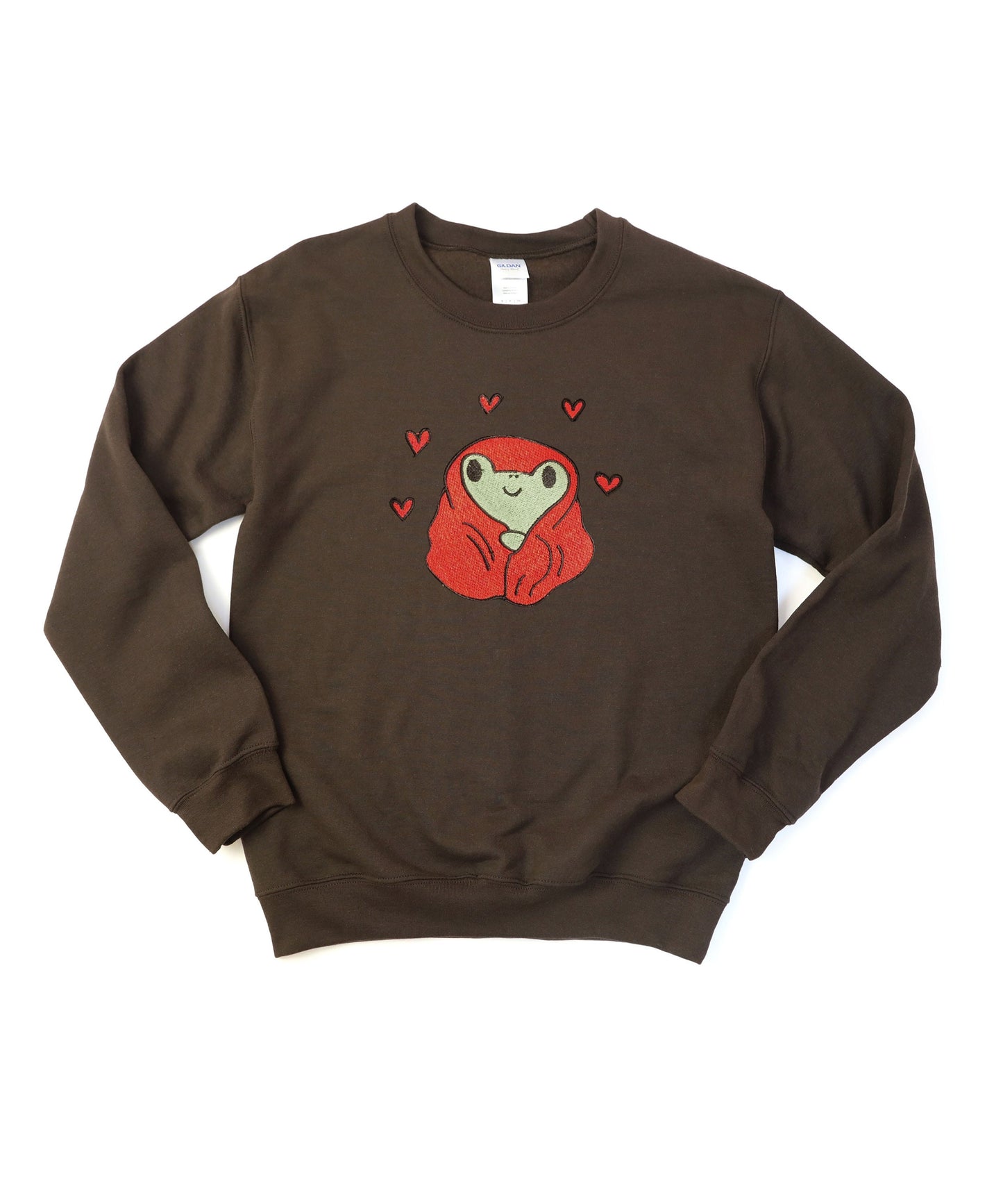 Embroidered Frog Sweater