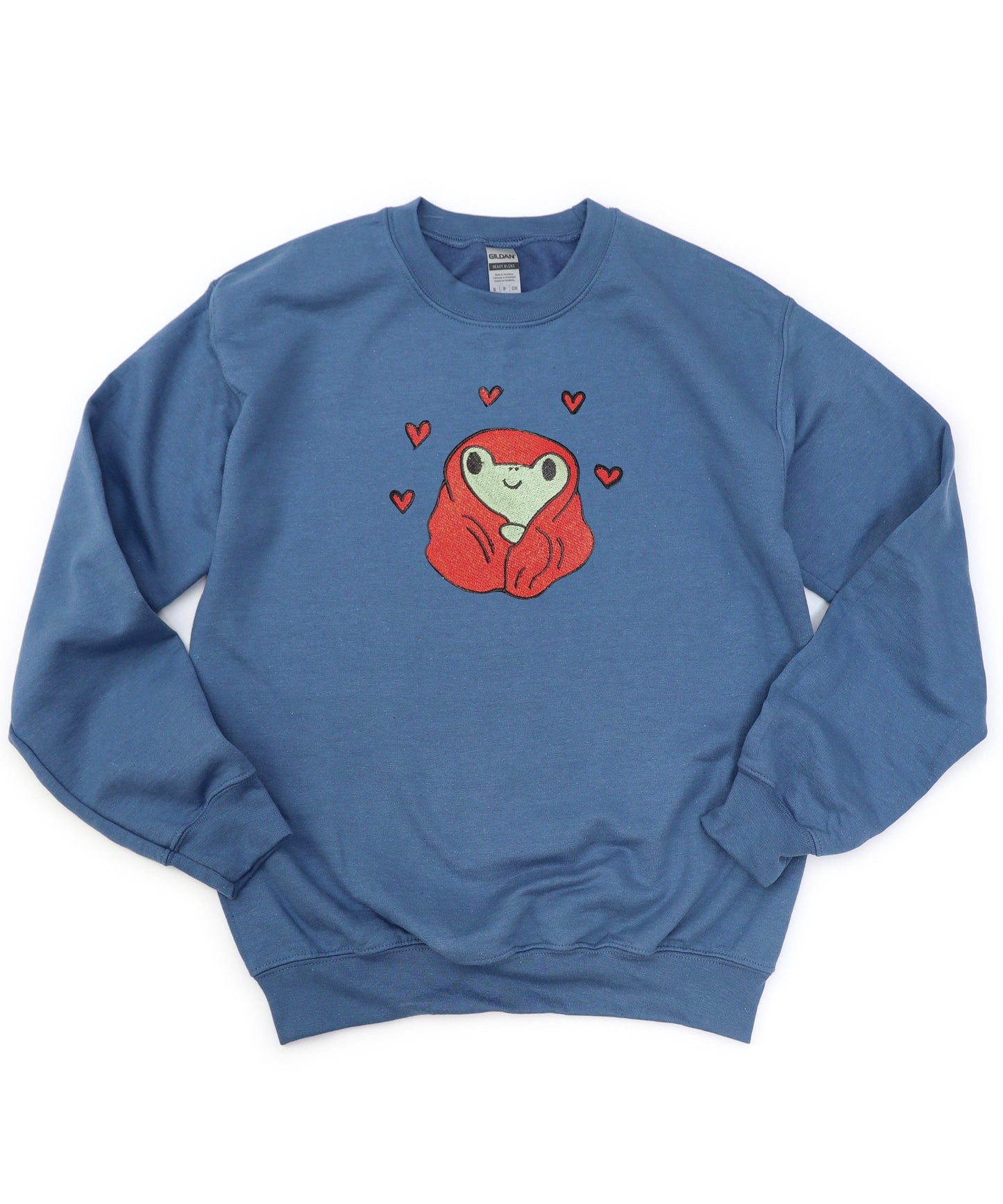 Embroidered Frog Sweater