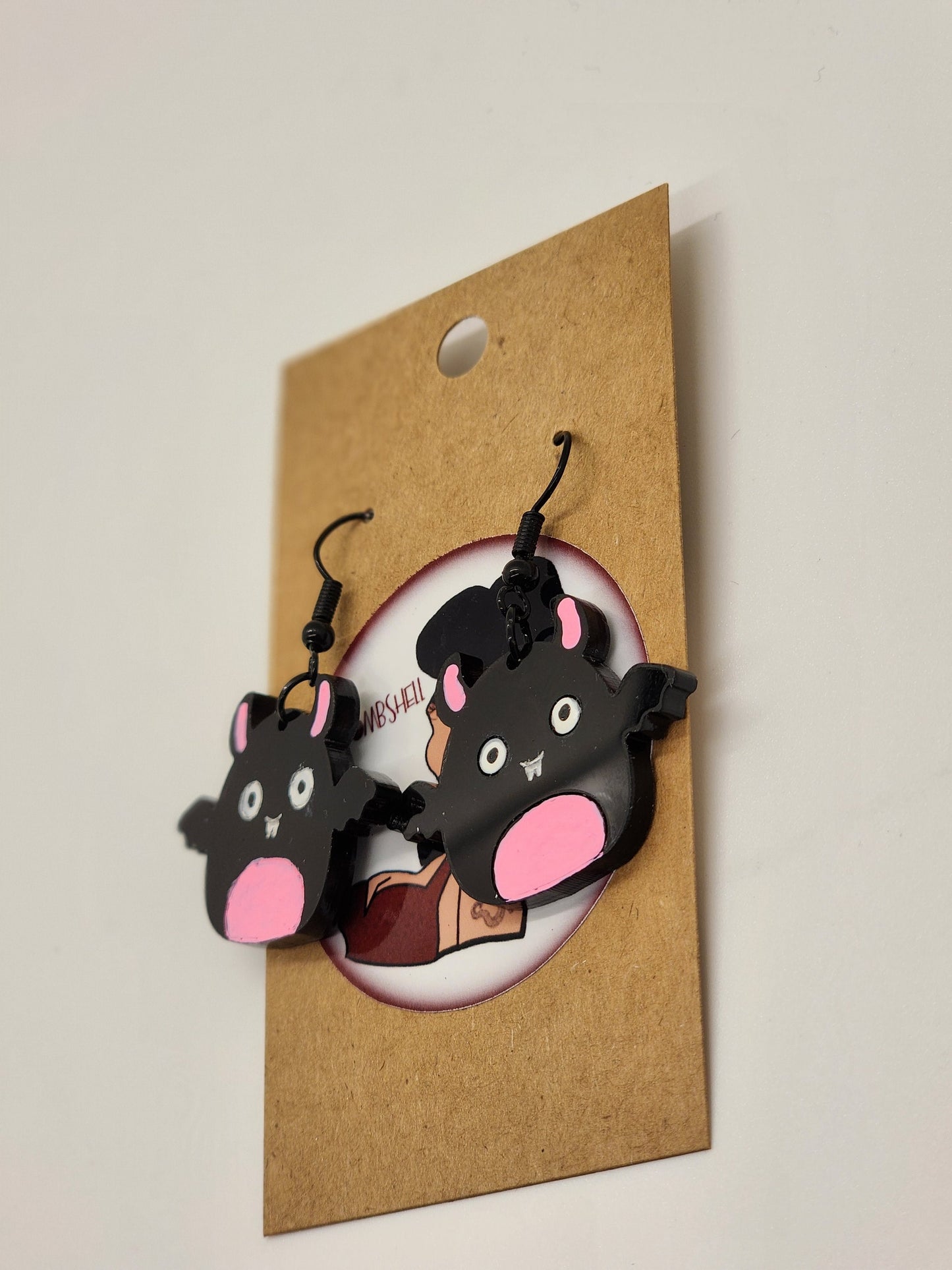 Bat Earrings