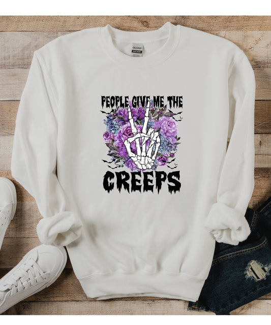 People Give Me The Creeps Sweater