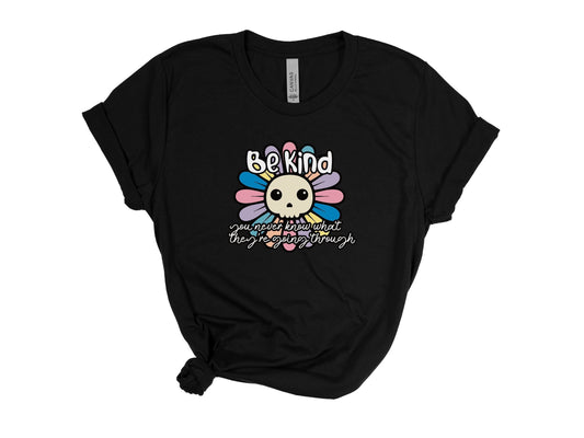 Be Kind Skull Shirt