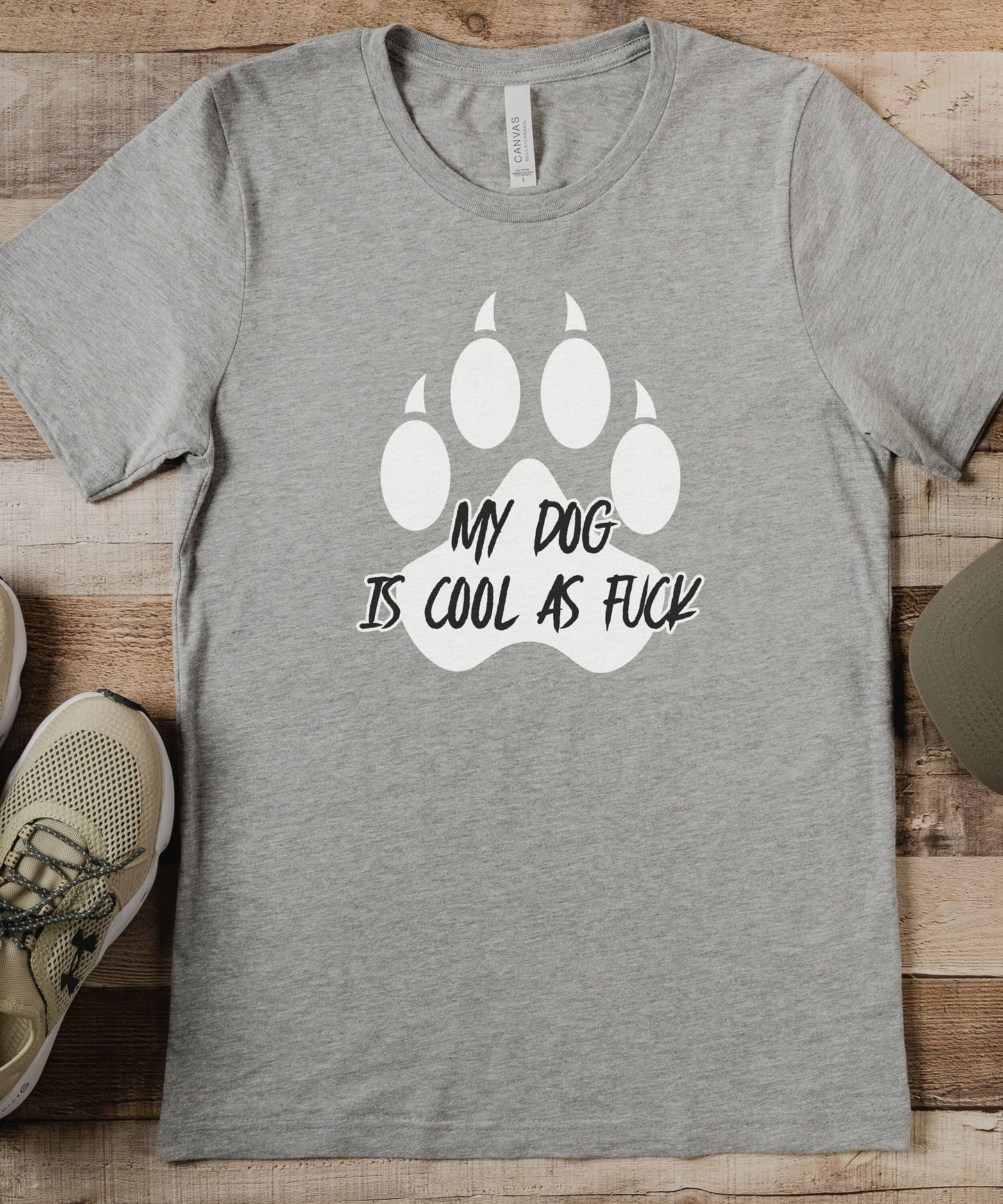 Dog Cool as Fuck Unisex Tee, Dog Lover Shirt, Dog Mom Shirt, Dog Dad Shirt, Dog Mama, Dog is my Child, My Kids Have Paws, Funny Dog Shirt