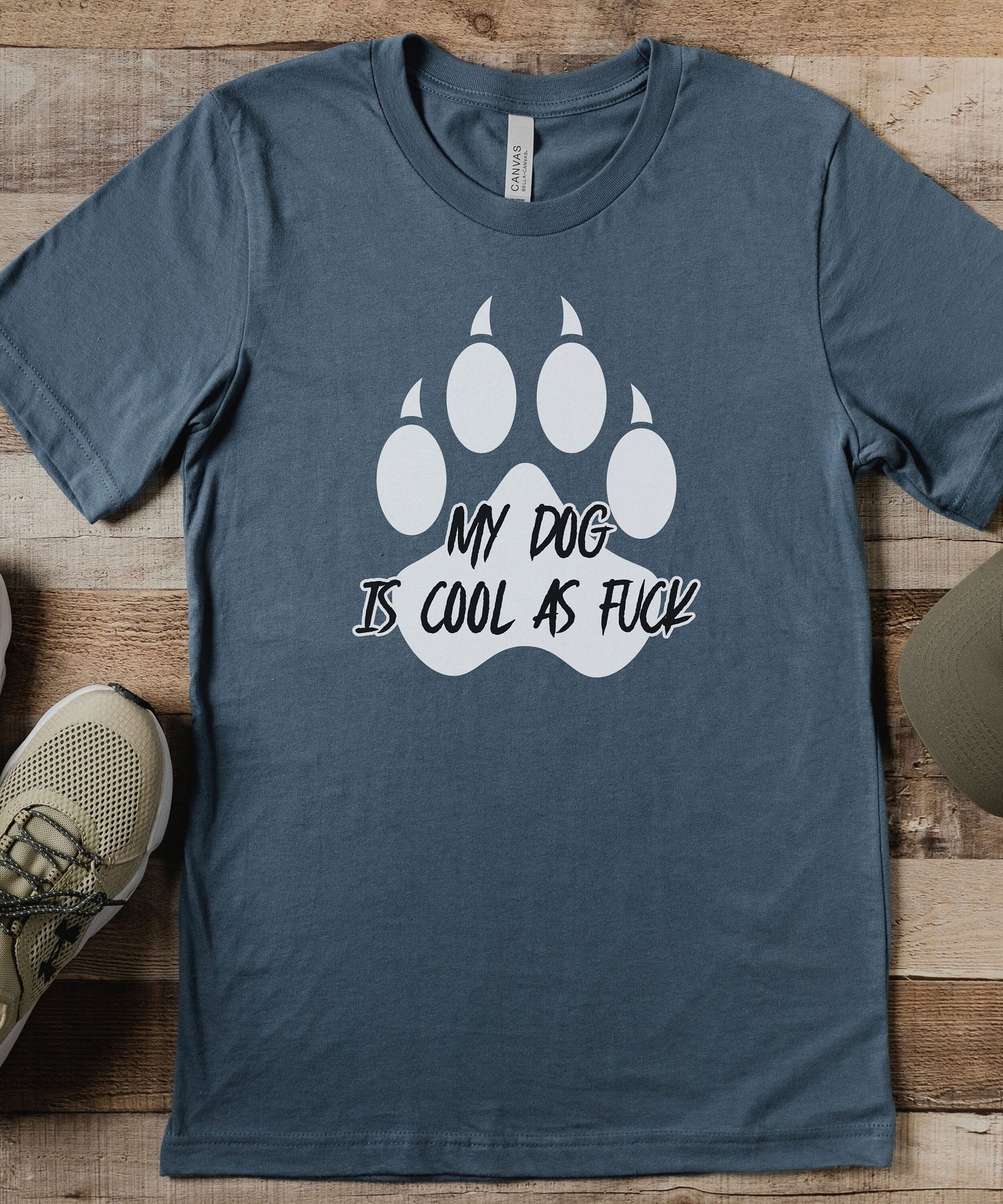 Dog Cool as Fuck Unisex Tee, Dog Lover Shirt, Dog Mom Shirt, Dog Dad Shirt, Dog Mama, Dog is my Child, My Kids Have Paws, Funny Dog Shirt