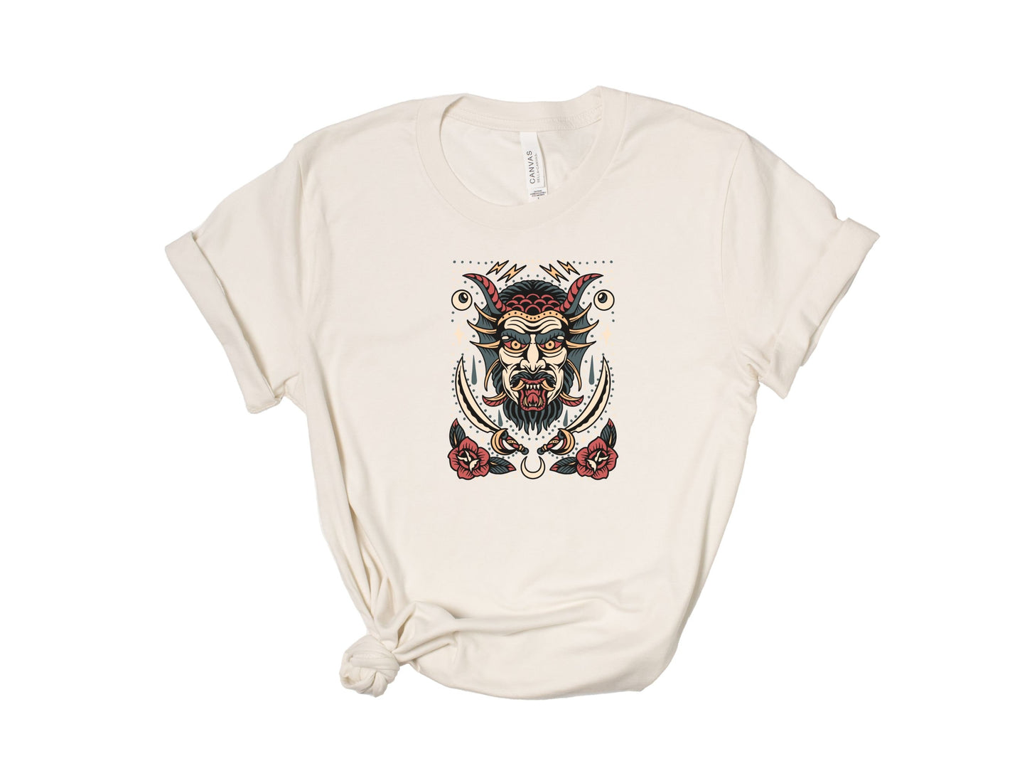 Krampus Flash Tattoo Tee