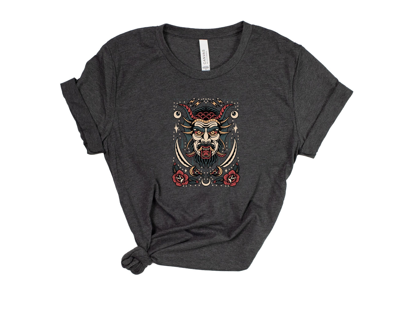 Krampus Flash Tattoo Tee