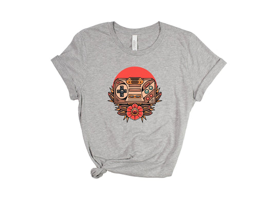 Flash Tattoo Gamer Controller Tee