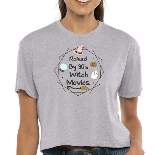 Raised by Witches 90s Baby Crop Top & Tee